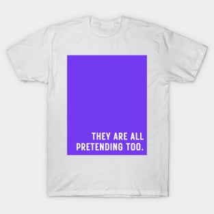 Purple Pretending T-Shirt